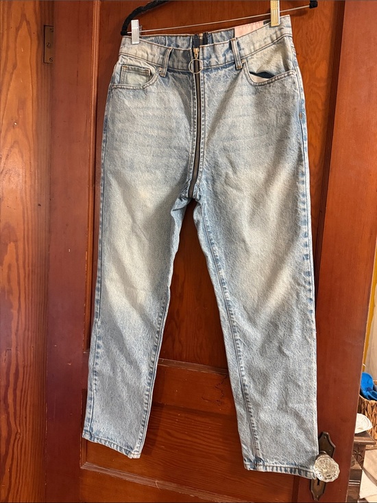 REVICE Denim - Revice Light Wash High-Rise Zip-Front Jeans Size 30